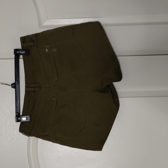 KÜHL women's size 12 green shorts, front and back pockets drawstring Kuhl - Picture 5 of 16